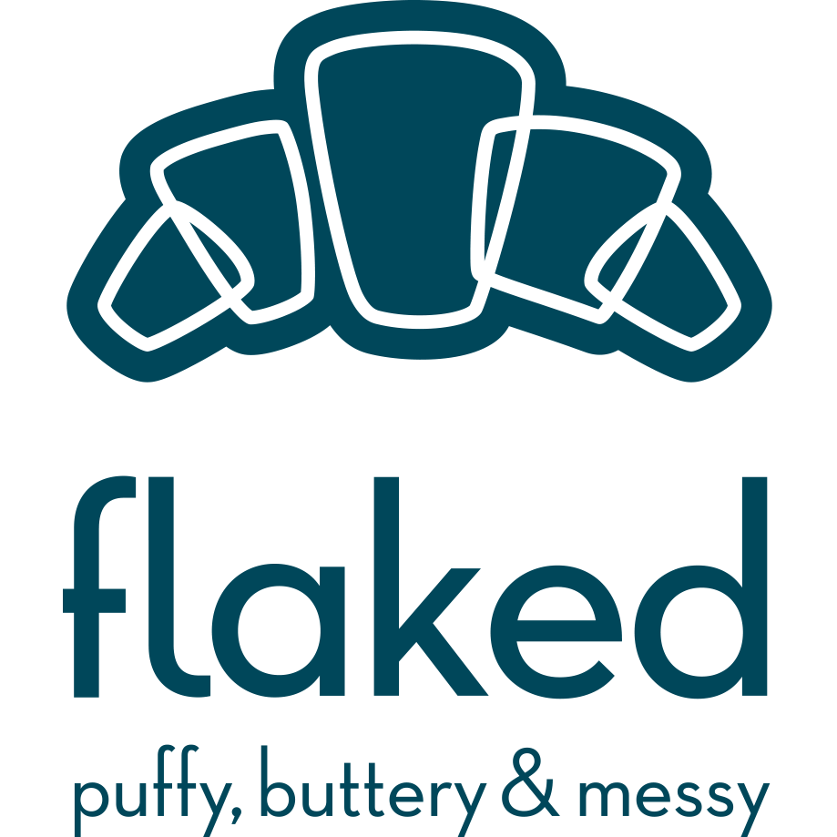 flaked – puffy, buttery and messy